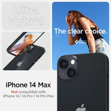 Spigen iPhone 14 Plus Deksel Crystal Hybrid Matte Black