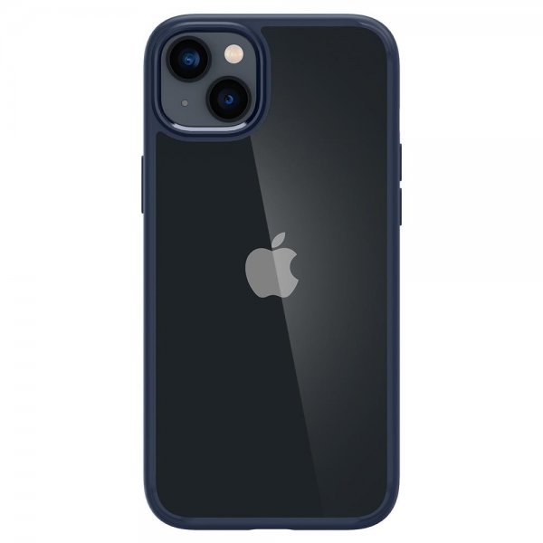 Spigen iPhone 14 Plus Deksel Crystal Hybrid Navy Blue
