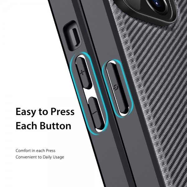 Dux Ducis iPhone 14 Plus Deksel FINO Series Svart