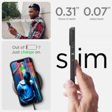 Spigen iPhone 14 Plus Deksel Liquid Air Matte Black