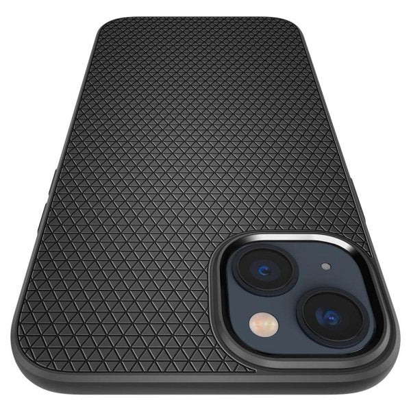 Spigen iPhone 14 Plus Deksel Liquid Air Matte Black