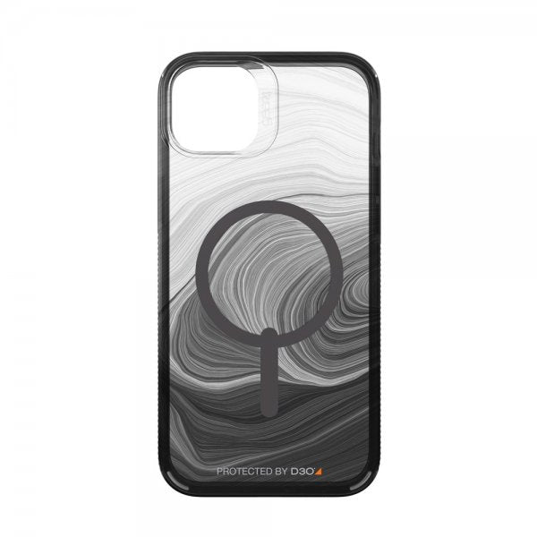 Gear4 iPhone 14 Plus Deksel Milan Snap Black Swirl