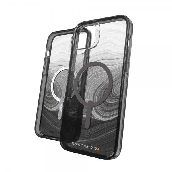 Gear4 iPhone 14 Plus Deksel Milan Snap Black Swirl