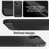 Spigen iPhone 14 Plus Deksel Rugged Armor MagFit Matte Black