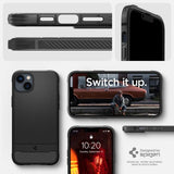 Spigen iPhone 14 Plus Deksel Rugged Armor MagFit Matte Black