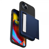 Spigen iPhone 14 Plus Deksel Slim Armor CS Navy Blue