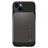Spigen iPhone 14 Plus Deksel Slim Armor MagFit Gunmetal