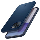 Spigen iPhone 14 Plus Deksel Thin Fit Navy Blue
