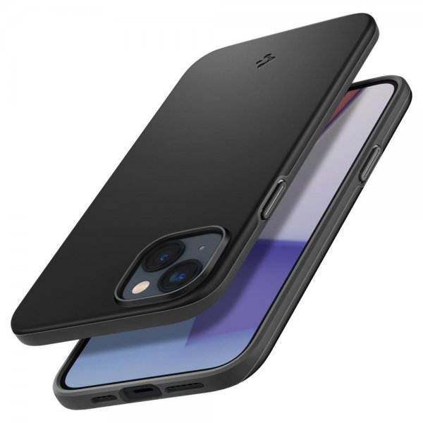 Spigen iPhone 14 Plus Deksel Thin Fit Svart