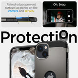 Spigen iPhone 14 Plus Deksel Tough Armor MagFit Gunmetal