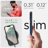 Spigen iPhone 14 Plus Deksel Tough Armor MagFit Navy Blue