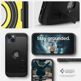 Spigen iPhone 14 Plus Deksel Tough Armor MagFit Svart