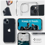Spigen iPhone 14 Plus Deksel Ultra Hybrid Frost Clear