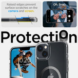 Spigen iPhone 14 Plus Deksel Ultra Hybrid MagFit Carbon Fiber
