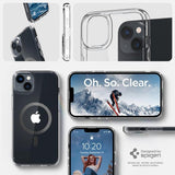 Spigen iPhone 14 Plus Deksel Ultra Hybrid MagFit Carbon Fiber