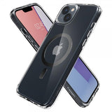 Spigen iPhone 14 Plus Deksel Ultra Hybrid MagFit Carbon Fiber