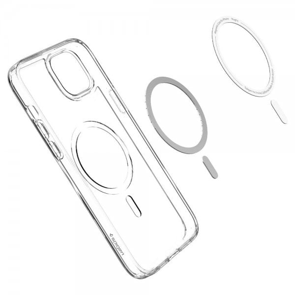 Spigen iPhone 14 Plus Deksel Ultra Hybrid MagFit Svart