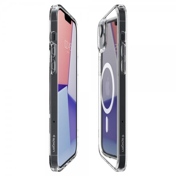 Spigen iPhone 14 Plus Deksel Ultra Hybrid MagFit Hvit