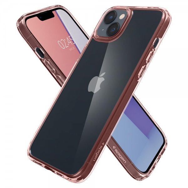 Spigen iPhone 14 Plus Deksel Ultra Hybrid Rose Crystal
