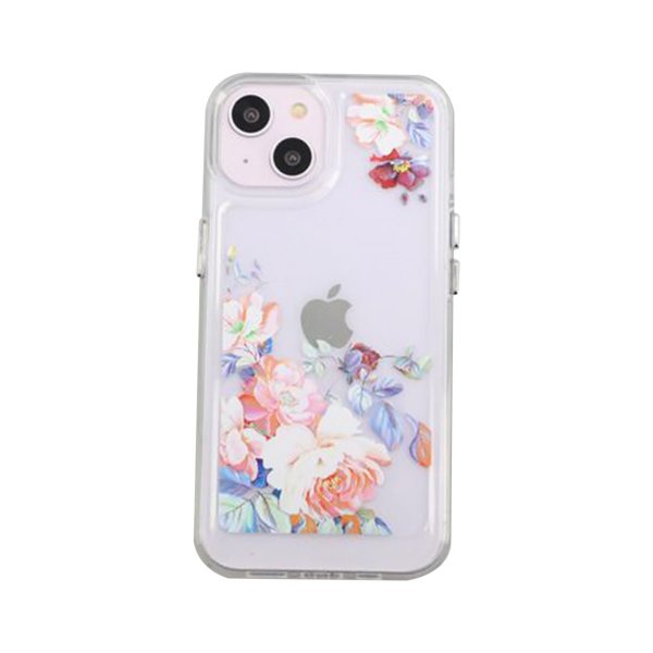 iPhone 14 Deksel Motiv Retro Blomster