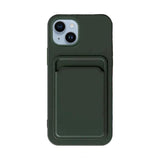 iPhone 14 Deksel Kortholder Grønn