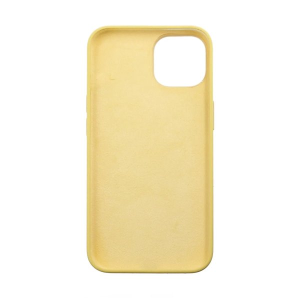 Rvelon iPhone 14 Deksel Silikon Gul