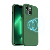 Rvelon iPhone 14 Deksel Silikon MagSafe Grønn