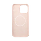 Rvelon iPhone 14 Deksel Silikon MagSafe Sandrosa
