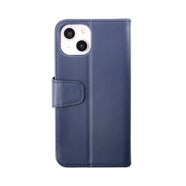 Rvelon iPhone 14 Etui Utbrettbar Kortlomme Blå