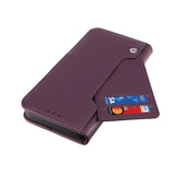 Rvelon iPhone 14 Etui Utbrettbar Kortlomme Lilla