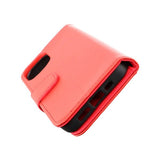 Rvelon iPhone 14 Etui Utbrettbar Kortlomme Rød