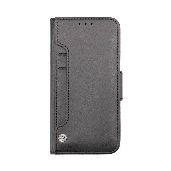 Rvelon iPhone 14 Etui Utbrettbar Kortlomme Svart