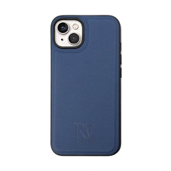 Rvelon iPhone 14 Etui Detachable Wallet Case Blå