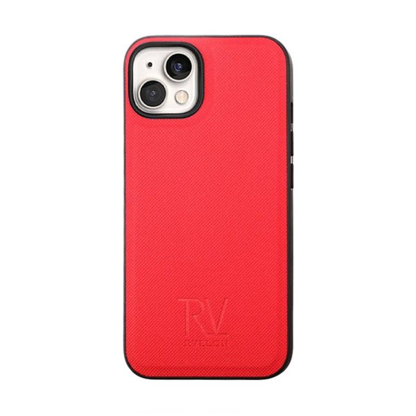 Rvelon iPhone 14 Etui Detachable Wallet Case Rød