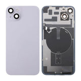 iPhone 14 Plus Bakside Glass Komplett - Lilla