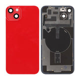 iPhone 14 Plus Baksideglass Komplett OEM - Rød