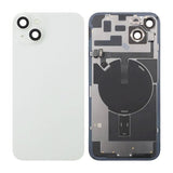 iPhone 14 Plus Baksideglass Komplett - Hvit