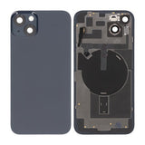 iPhone 14 Plus Bakside Glass Komplett OEM - Svart