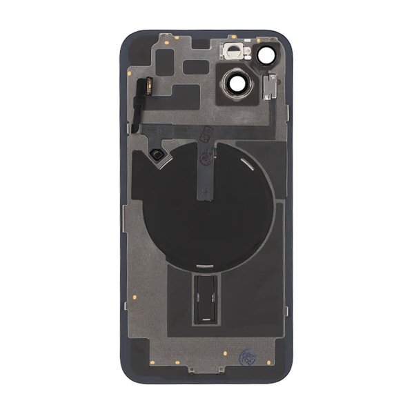 iPhone 14 Plus Bakside Glass Komplett OEM - Svart