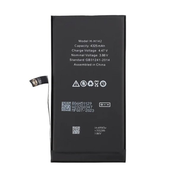 iPhone 14 Plus Batteri Høy Kvalitet