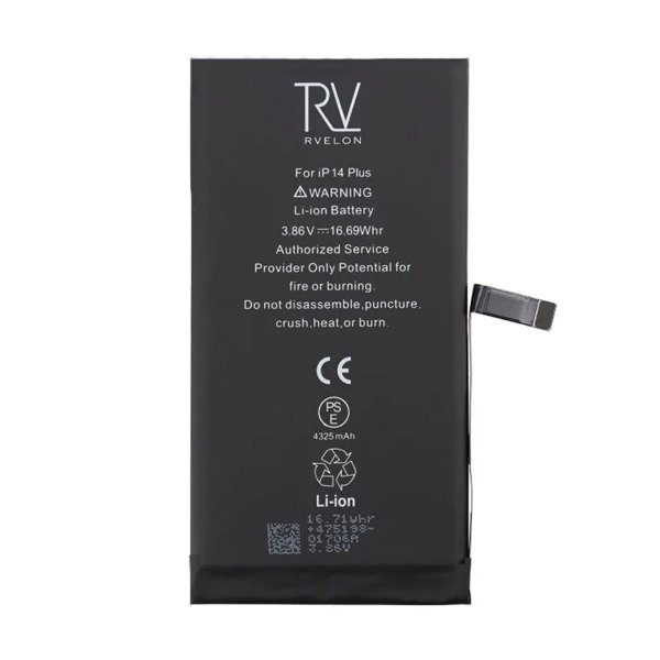 iPhone 14 Plus Batteri Høy Kvalitet