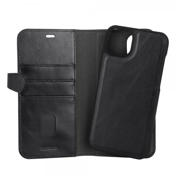 Buffalo iPhone 14 Plus Etui 2-in-1 Detachable Wallet Svart