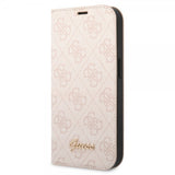 Guess iPhone 14 Plus Etui 4G Logo Rosa