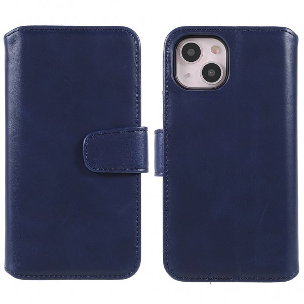 Nordic Covers iPhone 14 Plus Etui Essential Leather Heron Blue
