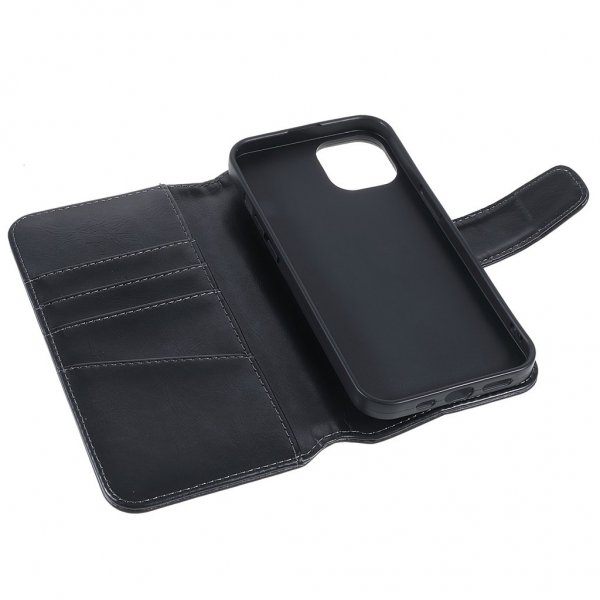 Nordic Covers iPhone 14 Plus Etui Essential Leather Raven Black
