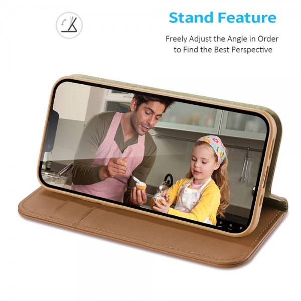 Dux Ducis iPhone 14 Plus Etui Hivo Series Brun
