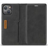 Lc.Imeeke iPhone 14 Plus Etui Kortlomme Utside Svart