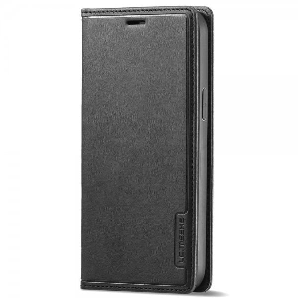 Lc.Imeeke iPhone 14 Plus Etui Kortlomme Utside Svart