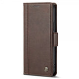 Lc.Imeeke iPhone 14 Plus Etui med Kortlomme Brun