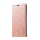 Lc.Imeeke iPhone 14 Plus Etui med Kortlomme flipp Rosegull